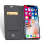 DUX DUCIS flip case voor iPhone XR - grauw