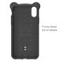 BASEUS cover 3D beer voor iPhone XR - zwart