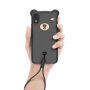 BASEUS cover 3D beer voor iPhone XR - zwart