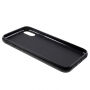 Zachte plastic hoes voor iPhone XR - zwart