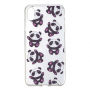 Zachte plastic hoes voor iPhone XR - panda's