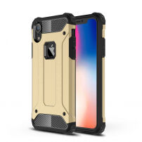 Super bestendige" Armor" hoes voor iPhone XR - goud
