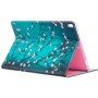 Case met kaartsleuf voor iPad 10,2" (2019-2021) / Air 3 (2019) / Pro 10,5" - bomen en bloemen