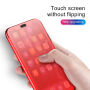BASEUS flip case voor iPhone XR - rood