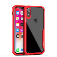 IPAKY Hybride afdekking voor iPhone XR - rood