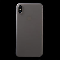 Ultra-dunne kunststof hoes voor iPhone XS Max. - lichtgrijs
