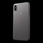 Ultra-dunne kunststof hoes voor iPhone XS Max. - lichtgrijs