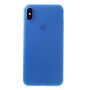 Ultra-dunne kunststof hoes voor iPhone XS Max. - blauw