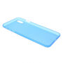 Ultra-dunne kunststof hoes voor iPhone XS Max. - blauw