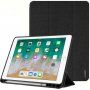 DUX DUCIS Domo etui met ruimte voor Apple Pencil en slaapfunctie voor iPad 9,7" (2017/2018) - zwart