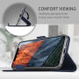 Flip Case met standaard voor iPhone XS Max. - donkerblauw