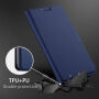 Flip Case met standaard voor iPhone XS Max. - donkerblauw