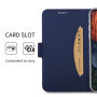 Flip Case met standaard voor iPhone XS Max. - donkerblauw