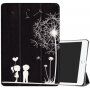 Case met slaapfunctie voor iPad 9,7" (2017/2018) - kinderen en paardenbloem