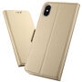 Flip Case met standaard voor iPhone XS Max. - goud