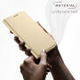 Flip Case met standaard voor iPhone XS Max. - goud