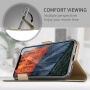 Flip Case met standaard voor iPhone XS Max. - goud