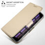 Flip Case met standaard voor iPhone XS Max. - goud