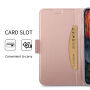 Flip Case met standaard voor iPhone XS Max. - roze-goud