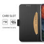 Flip Case met standaard voor iPhone XS Max. - zwart