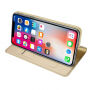 DUX DUCIS flip case voor iPhone XS Max. - goud