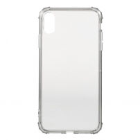 Bestand hoes van zacht plastic voor iPhone XS Max. - grauw