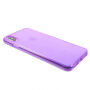 Zachte plastic hoes voor iPhone XS Max. - violet