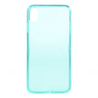 Zachte plastic hoes voor iPhone XS Max. - turquoise
