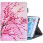 Etui met ruimte voor pasjes voor iPad 9,7" (2017/2018) / Air 1 / 2 / Pro 9,7" - bloeiende boom