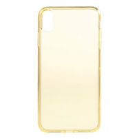 Zachte plastic hoes voor iPhone XS Max. - goud
