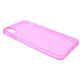 Zachte plastic hoes voor iPhone XS Max. - paars