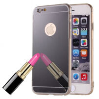 Spiegelbeschermhoes voor iPhone 6 / 6S - zwart