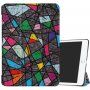 Case met slaapfunctie voor iPad 9,7" (2017/2018) - abstract patroon