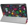 Case met slaapfunctie voor iPad 9,7" (2017/2018) - abstract patroon