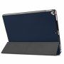 PU lederen hoes met slaapfunctie voor iPad Pro 12,9" (2015-2017) - donkerblauw