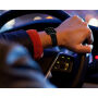 Metalen koffer met riem voor Apple Watch 42mm - zwart