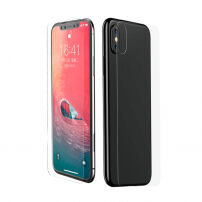 BASEUS gehard glas voor de voor- en achterzijde van de ramen voor iPhone XS Max.
