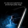 BASEUS gehard glas met afgeronde rand voor iPhone XS Max. - zwart
