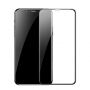 BASEUS gehard glas met afgeronde rand voor iPhone XS Max. - zwart