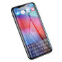 BASEUS gehard glas met afgeronde rand voor iPhone XS Max. - zwart