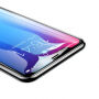 BASEUS gehard glas met afgeronde rand voor iPhone XS Max. - zwart