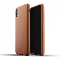 Mujjo volleren Mujjo koffer voor iPhone XR - geelbruin