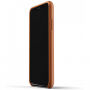 Mujjo volleren Mujjo koffer voor iPhone XR - geelbruin