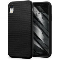 Spigen Liquid Air cover voor Apple iPhone XR - zwart