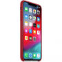 Originele Apple lederen koffer voor iPhone XS Max. - rood