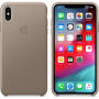 Originele Apple lederen koffer voor iPhone XS Max. - roken