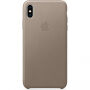 Originele Apple lederen koffer voor iPhone XS Max. - roken