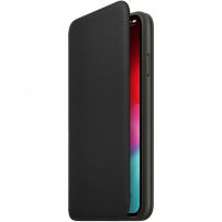 Origineel Apple Folio lederen koffer voor iPhone XS Max. - zwart