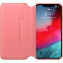Origineel Apple Folio lederen koffer voor iPhone XS Max. - pioenenroze