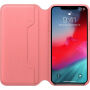 Origineel Apple Folio lederen koffer voor iPhone XS Max. - pioenenroze
